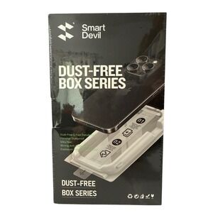 SmartDevil iPhone 15 Screen Protector Dust-Free Series Tempered Glass 3 Pk New